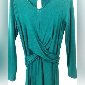 OLD Navy Forest Green Drapey Festive Jumpsuit Medium